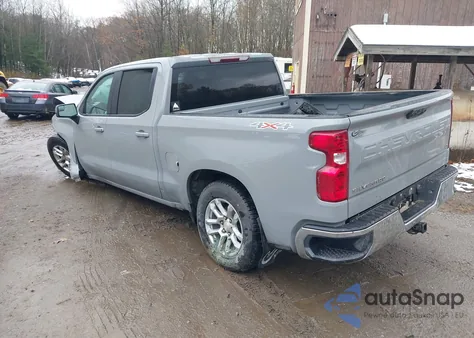 2024 Chevrolet Silverado 1500 4Wd Short Bed Lt With 2Fl from USA, damaged, VIN 1GCPDKEK9RZ140792
